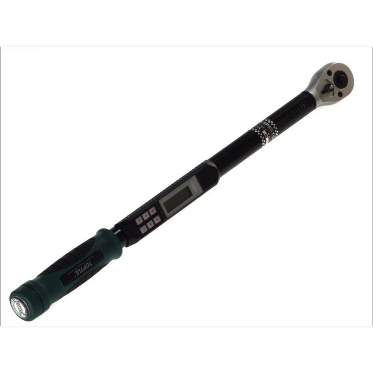 Toptul Momentsleutel  1/2 inch 20-200 Nm, Lengte 550mm, elektronisch