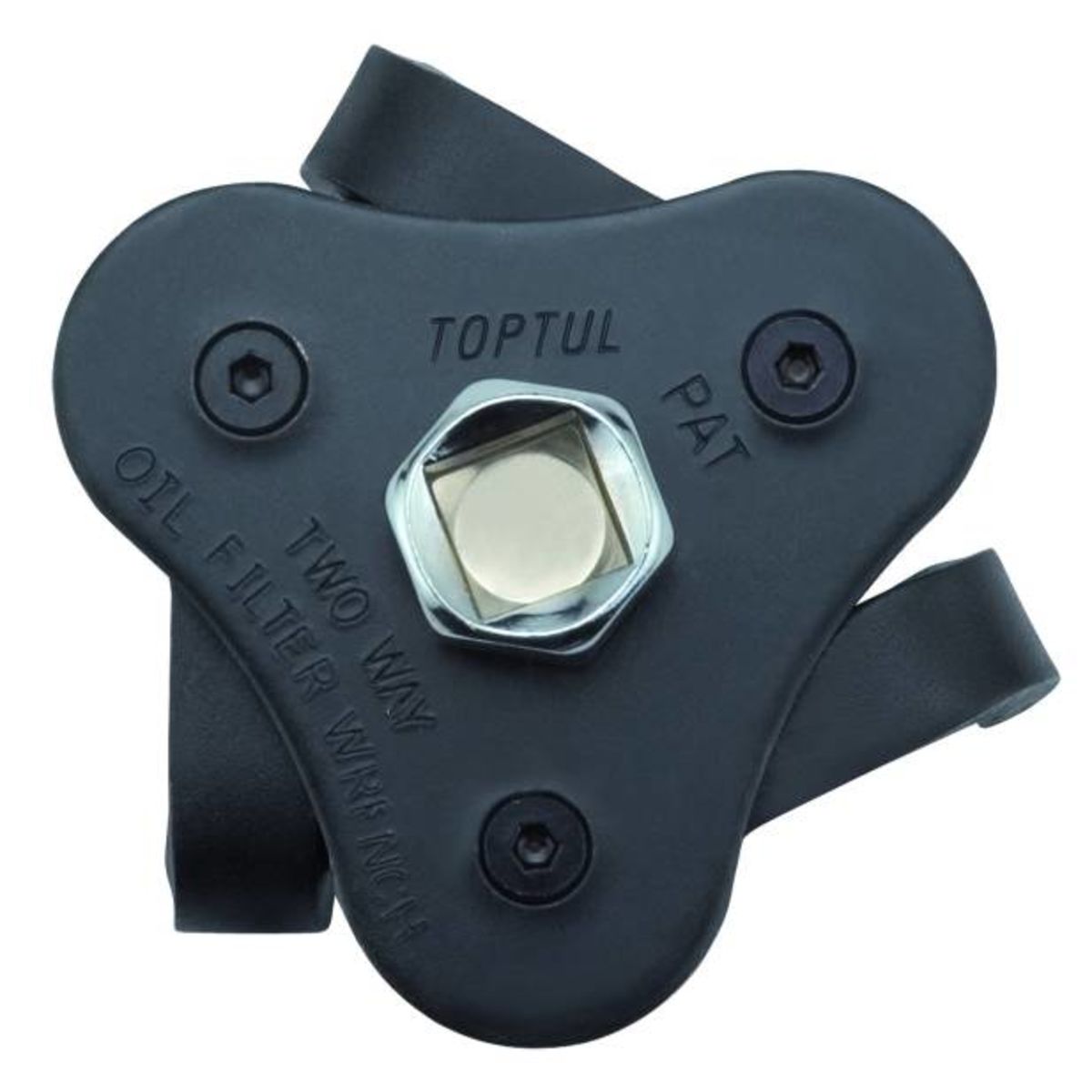 Toptul Oliefiltersleutel  65-120 mm, dreiarmig