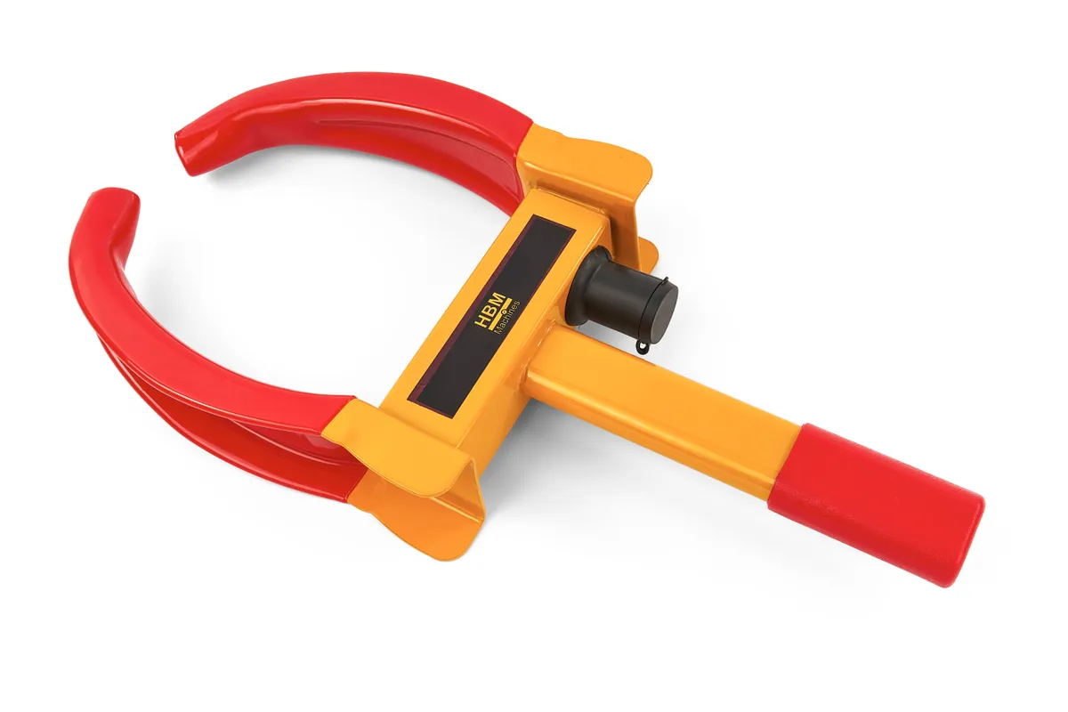 HBM Universele Wielklem Met Slot Voor Wielen Van 185 tot 290 mm.