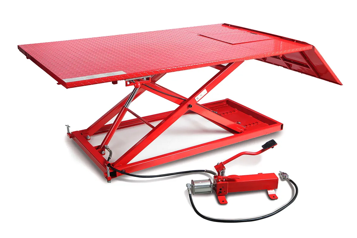 HBM 700 kg Quad, Trike Motorheftafel - Rood
