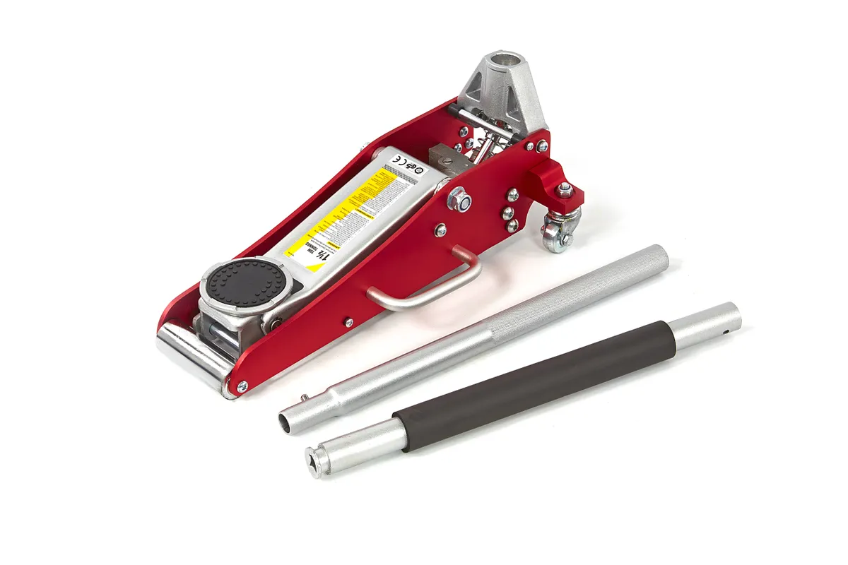 HBM 1,5 ton garagekrik rood