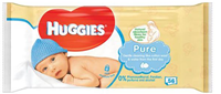 Huggies Babydoekjes - Pure 56 Stuks