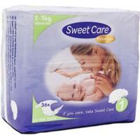 Sweet Care Premium Newborn Maat 1 2-5kg (36st)