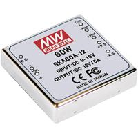 meanwell Mean Well SKA60C-12 DC/DC-converter 60 W Aantal uitgangen: 1 x Inhoud 1 stuk(s)