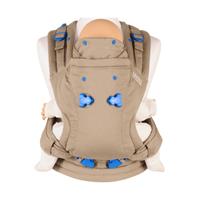 we made me Babytrage Pao Papoose Classic beige/blau