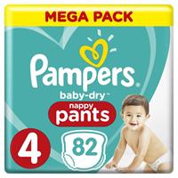 Pampers Baby Dry Luierbroekjes Maat 4 (9-15 kg) 82 stuks