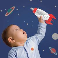 Bubblegum Stuff Space Rocket Baby Bottle