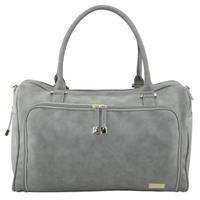 Isoki Luiertas  Double Zip Satchel Stone