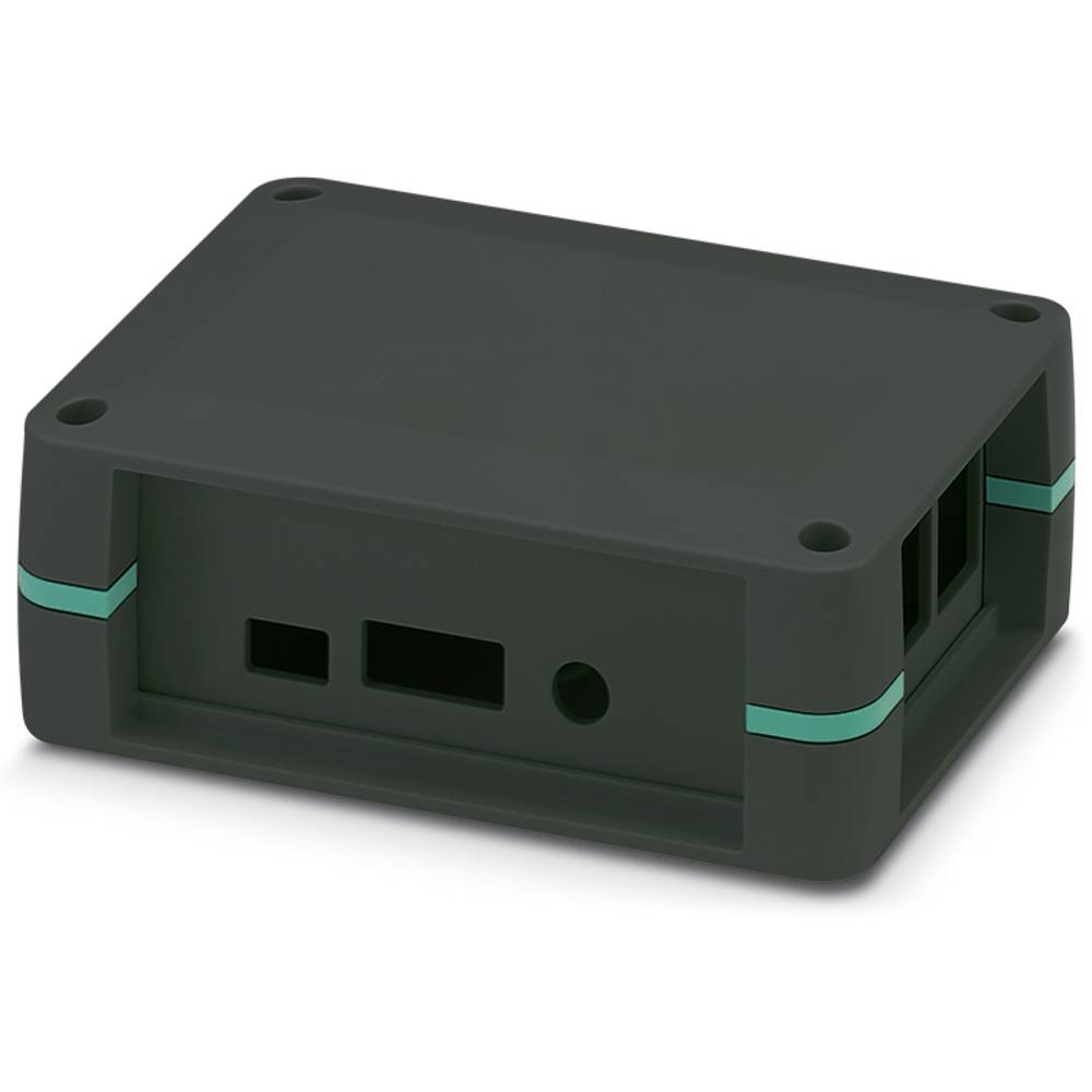 phoenixcontact Phoenix Contact UCS 125-87-F-GD-RPI 9005 1019723 Elektronicabehuizing 145 x 125 x 47 PC Zwart 1 stuk(s)