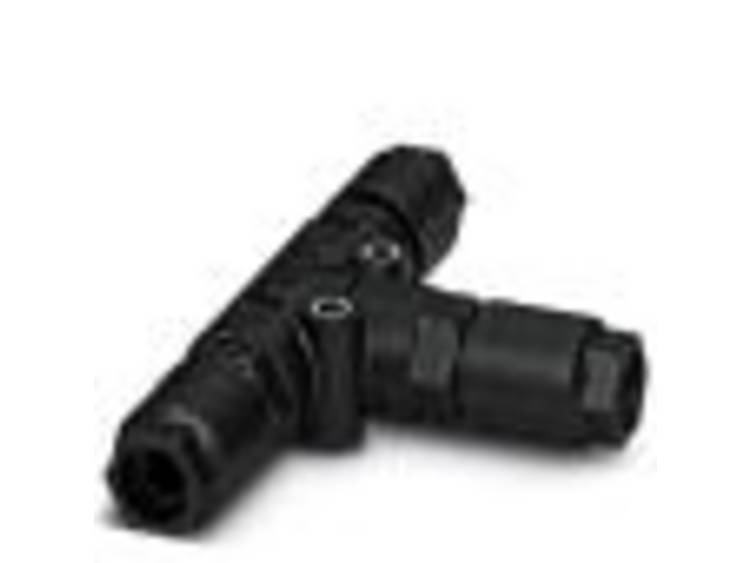 Phoenix Contact - 1414708 Ronde stekker verdeler Serie (ronde connectors): QPD Totaal aantal polen: 3 + PE 1 stuks
