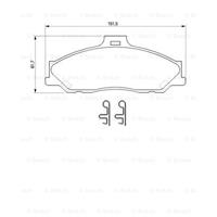 ford Remblokken set BP431