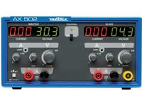 Metrix AX 502A Labvoeding, regelbaar 0 - 30 V/DC 0 - 2.5 A Aantal uitgangen 2 x