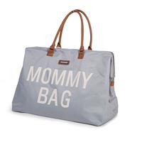 Childwood Childhome Wickeltasche "Mommy Bag" aus Nylon (55x30x30 cm) inkl. Schultergurt & Wickelunterlage, in grau