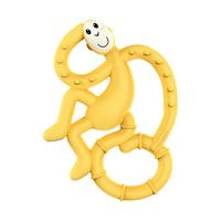 Matchstick Monkey Beißring / Zahnungshilfe Affe mini gelb