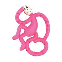 Matchstick Monkey Beißring / Zahnungshilfe Affe mini pink