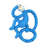 Matchstick Monkey Beißring / Zahnungshilfe Affe mini blau