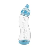 Difrax S-fles Glas Smal Blauw 250 ml