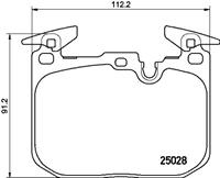 bmw Remblokkenset, schijfrem BREMBO XTRA LINE