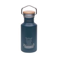 Lässig Edelstahl-Trinkflasche "Let's Be Wild", blau, 500 ml