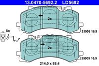 Audi Ate Ceramic Remblokset