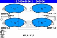 nissan Remblokken set