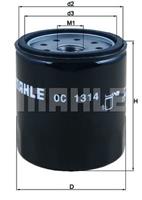 mahleoriginal MAHLE ORIGINAL Ölfilter OC 1314 Motorölfilter,Wechselfilter