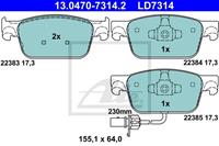 Audi Ate Ceramic Remblokset