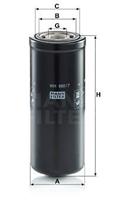 Filter, hydrauliek MANN-FILTER WH 980/7