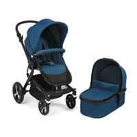 Chic 4 Baby Kombi Kinderwagen Passo, Melange blue blau