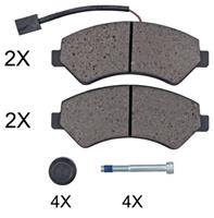 fiat Remblokken set 35090