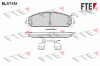 chrysler Remblokken set BL2717A1