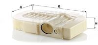 Luchtfilter MANN-FILTER C 62 001