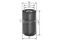 BOSCH Ölfilter F 026 407 101 Motorölfilter,Wechselfilter IVECO,IRISBUS,CROSSWAY,ACCESS BUS 127,CROSSWAY,PROWAY