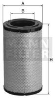 Luchtfilter MANN-FILTER C 16 501