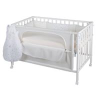 Roba Room Bed safe asleep® Sterrenmagie wit - Wit - 
