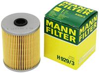 Filter, hydrauliek MANN-FILTER H 929/3