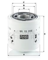 Filter, werkhydrauliek MANN-FILTER WH 10 006