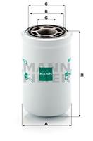 MANN-FILTER Getriebeölfilter WH 945/2 Getriebefilter,Automatikgetriebe filter NEW HOLLAND,JOHN DEERE,T7,Series 8030,Series 9030