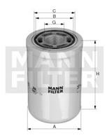 Filter, werkhydrauliek MANN-FILTER WH 11 001 x