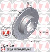 porsche Remschijf Coat Z