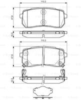 kia Remblokken set