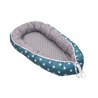 Ullenboom Babynest & Cocoon Petrol Grau 55 x 95 cm