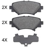 mazda Remblokken set