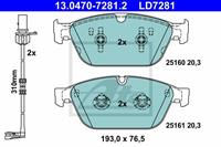 Audi Low dust Keramische remblokken
