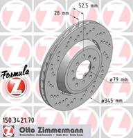 bmw Remschijf Formula Z links