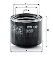 Ölfilter MANN-FILTER MW 810