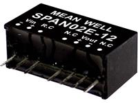 meanwell Mean Well SPAN02C-03 DC/DC-convertermodule 500 mA 2 W Aantal uitgangen: 1 x