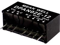 meanwell Mean Well DPAN02B-05 DC/DC-convertermodule 200 mA 2 W Aantal uitgangen: 2 x