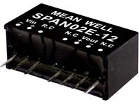 meanwell Mean Well SPAN02C-05 DC/DC-convertermodule 400 mA 2 W Aantal uitgangen: 1 x