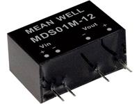meanwell Mean Well MDS01M-15 DC/DC-convertermodule 67 mA 1 W Aantal uitgangen: 1 x Inhoud 1 stuk(s)